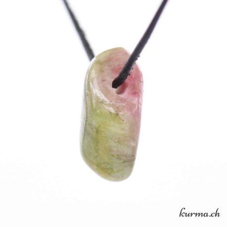 Pendentif Tourmaloine Melon d'Eau - Nº10554.2-2 disponible dans la boutique en ligne Kûrma. Votre magasin de pierre et minéraux en suisse