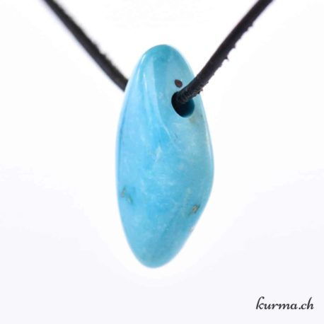 Pendentif Turquoise - Nº10553.5-2 disponible dans la boutique en ligne Kûrma. Votre magasin de pierre et minéraux en suisse