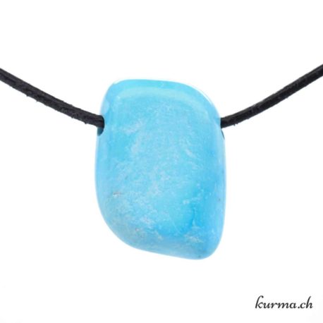 Pendentif Turquoise - Nº10553.7-1 disponible dans la boutique en ligne Kûrma. Votre magasin de pierre et minéraux en suisse