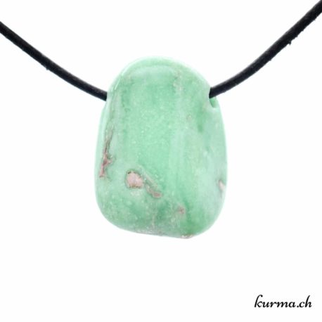 Pendentif Variscite - N°7239.4-3 disponible dans la boutique en ligne Kûrma. Votre bijouterie Suisse en ligne.