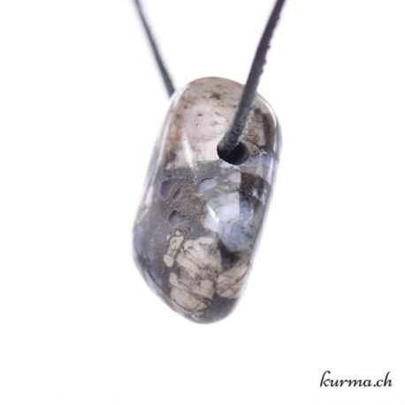 Pendentif Vulcanite - Nº8736.10-2 disponible dans la boutique en ligne Kûrma. Votre magasin de pierre et minéraux en suisse