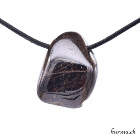Zircon &#039;Hyacinthe&#039; - Pierced stone pendant