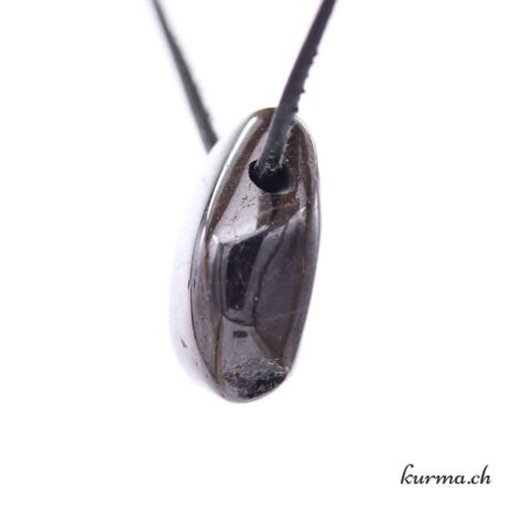 Zircon &#039;Hyacinthe&#039; - Pierced stone pendant