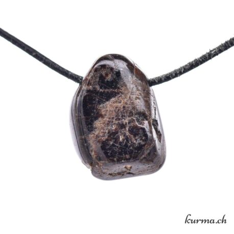 Zircon &#039;Hyacinthe&#039; - Pierced stone pendant