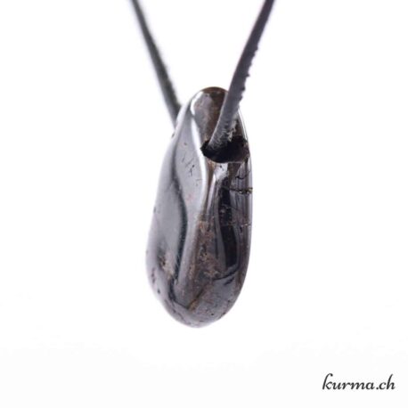 Zircon 'Hyacinthe' - Pendentif en pierre percée