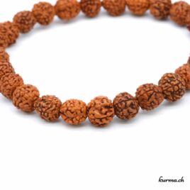 Bracelet en rudraksha 10mm