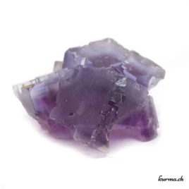 Fluorite violette brute