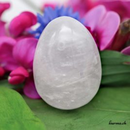 Oeuf de Yoni en Cristal de roche percé - Taille L - N°10002.l • oeuf de yoni cristal de roche n°10002.1a 01 Oeuf de Yoni en Cristal de roche percé large