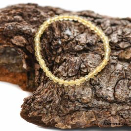 Bracelet Calcite jaune – 4mm – N°10385