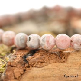 Bracelet Rhodochrosite 6mm - AAA