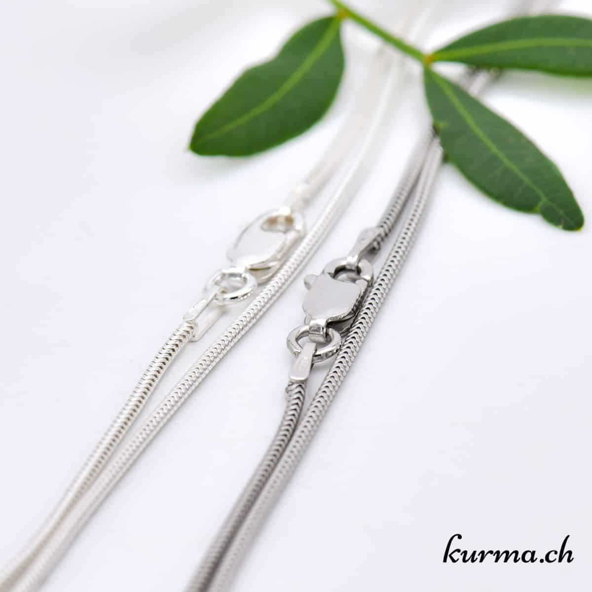 Set 5 Collane A Serpente Placcate Argento – Gioielli Sottili E Ipoallergenici Per Donna, Regalo Moda