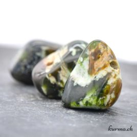 Opale Calcédoine Chrome – Pendentif en pierre percée – N°13721