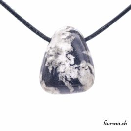 Pinolite «Chrysanthemenstein» – Pendentif minéraux percée – N°10264.3
