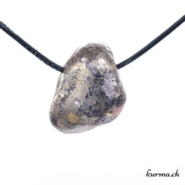 Pyrite et Triplite et Wagnérite – Bijou en pierre naturelle – N°10545.5