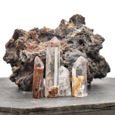 Pendentif Quartz Fantôme (d) - N°13706-2 disponible dans la boutique en ligne Kûrma. Votre magasin de pierre et minéraux en suisse