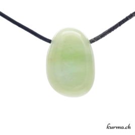 Serpentine – Jade de Chine – Collier en pierre percée – N°10284.5