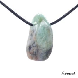 Smaragdite bijou en pierre percée – N°11790.6
