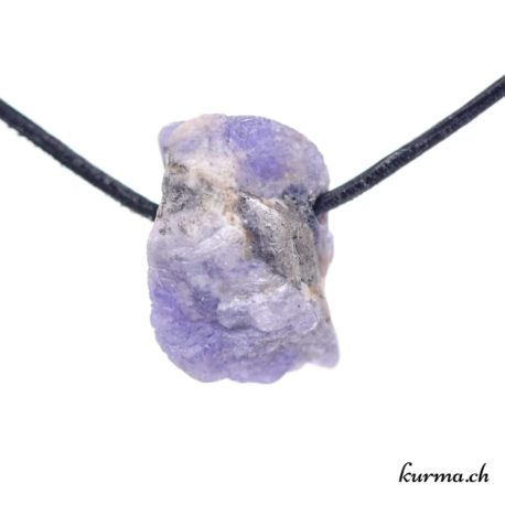 Pendentif Tanzanite - N°8491.5-3 disponible dans la boutique en ligne Kûrma. Votre Magasin de lithothérapie Suisse en ligne.