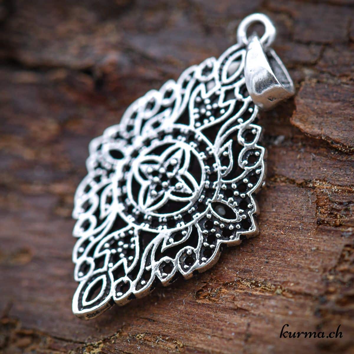Pendentif Croix De Cléopâtre En Argent 925 - 29x19 Mm - Style Égyptien - Neuf Sans Boîte