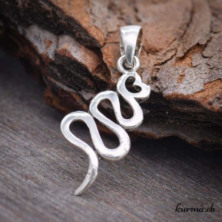 Pendentif serpent - Argent 925
