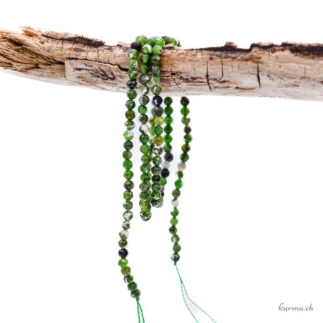 Perles Chrome Diopside 2.8mm facette