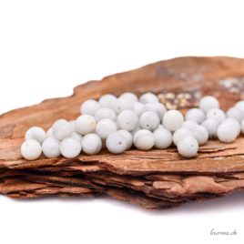 Perles en Magnésite Howlite 6mm