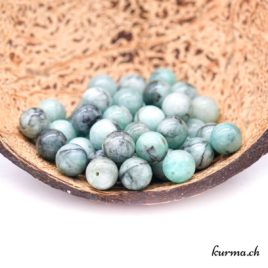 Perles en Smaragdite 8mm