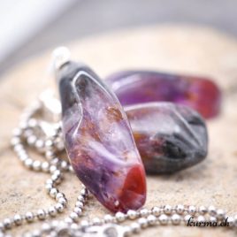 Auralite pendentif en argent 925 – N°11627