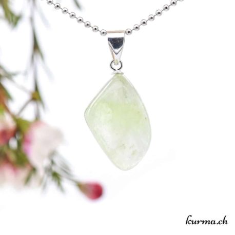 Calcite verte bijou en argent 925