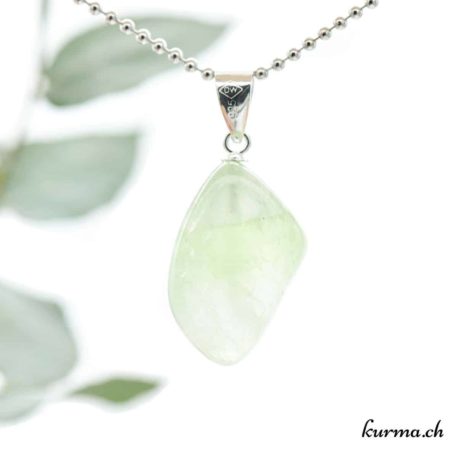 Calcite verte bijou en argent 925