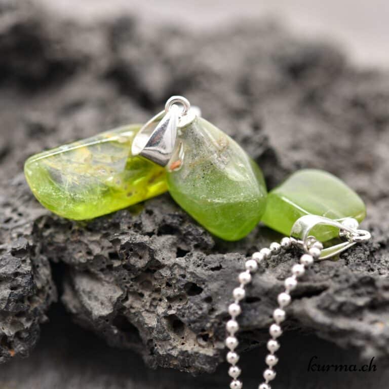 Pendentif Péridot du Brésil Argent 925 #5 main image 1
