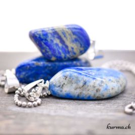 Lapis-Lazuli pendentif en argent 925 – N°11682