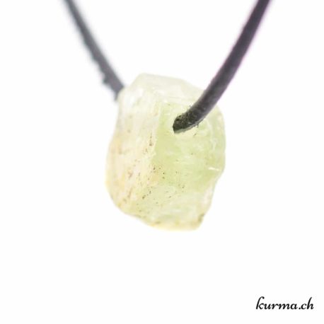 Pendentif Apatite Verte - N°10510.5-2 disponible dans la boutique en ligne Kûrma. Votre magasin de pendentif en pierre naturels suisse