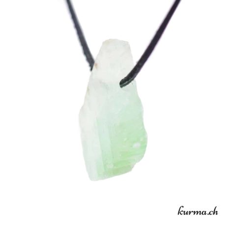 Pendentif Calcite Verte - N°11799.2-2 disponible dans la boutique en ligne Kûrma. Votre magasin de pendentif en pierre naturels suisse
