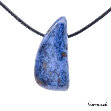 Pendentif Dumortiérite - N°7375.4-1 disponible dans la boutique en ligne Kûrma. Votre magasin de pendentif en pierre naturels suisse