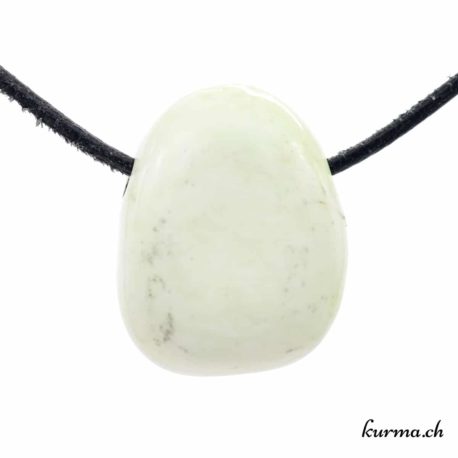 Pendentif Magnésite Citron - N°10559.6-1 disponible dans la boutique en ligne Kûrma. Votre magasin de pendentif en pierre naturels suisse