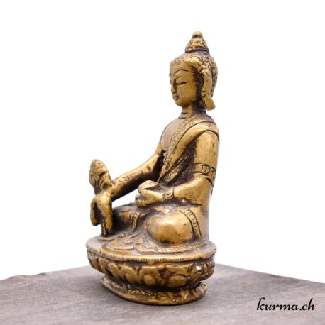 Statue Bouddha - N°2537-2 disponible dans la boutique en ligne Kûrma. Votre boutique d'artisan Népalais en Suisse
