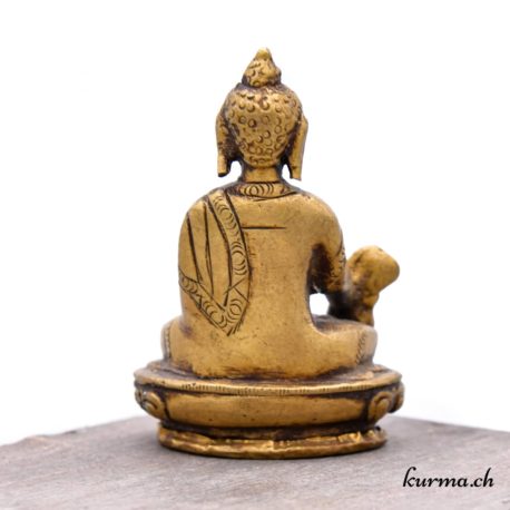 Statue Bouddha - N°2537-4 disponible dans la boutique en ligne Kûrma. Votre boutique d'artisan Népalais en Suisse