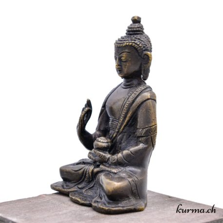 Statue Bouddha - N°6344.1-3 disponible dans la boutique en ligne Kûrma. Votre boutique d'artisan Népalais en Suisse
