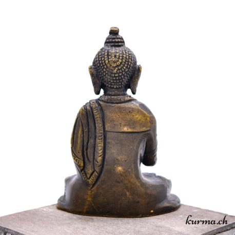 Statue Bouddha - N°6344.1-4 disponible dans la boutique en ligne Kûrma. Votre boutique d'artisan Népalais en Suisse