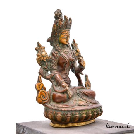 Statue Tara - N°6553.2-2 disponible dans la boutique en ligne Kûrma. Votre boutique d'artisan Népalais en Suisse