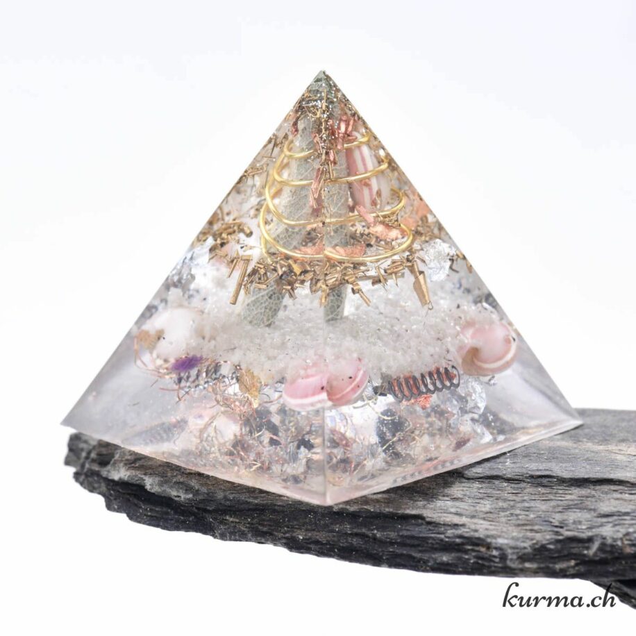 Orgonite 6x6 cm -Cornaline
