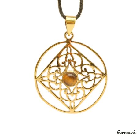 Achetez ce pendentif en laiton directement dans la boutique en ligne Kûrma. Chaque pièce est sélectionnée avec la plus grande minutie. Kûrma est une boutique spécialisée dans des pierres de qualité directement importer depuis les artisans lapidaires.