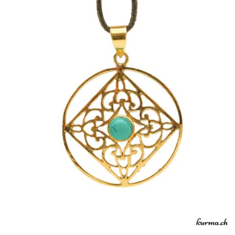 Achetez ce pendentif en laiton directement dans la boutique en ligne Kûrma. Chaque pièce est sélectionnée avec la plus grande minutie. Kûrma est une boutique spécialisée dans des pierres de qualité directement importer depuis les artisans lapidaires.