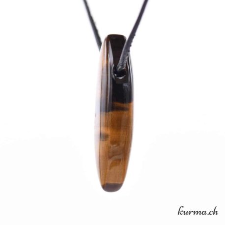 Pendentif Oeil de Tigre - Nº5955.2-2 disponible dans la boutique en ligne Kûrma. Votre magasin de pierre et minéraux en suisse