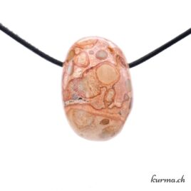 Oncolithe - Pendentif en pierre percée