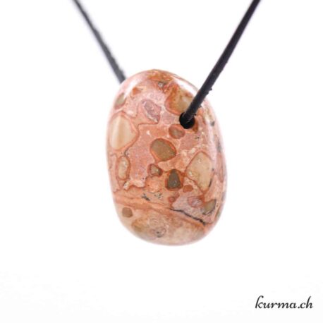 Oncolithe - Pendentif en pierre percée