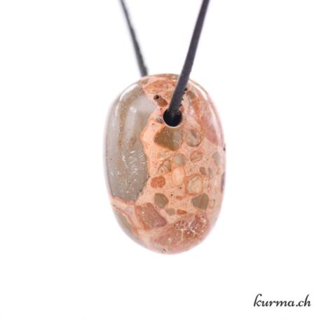 Oncolithe - Pendentif en pierre percée