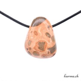 Oncolithe - Pendentif en pierre percée