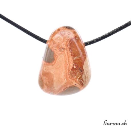 Oncolithe - Pendentif en pierre percée
